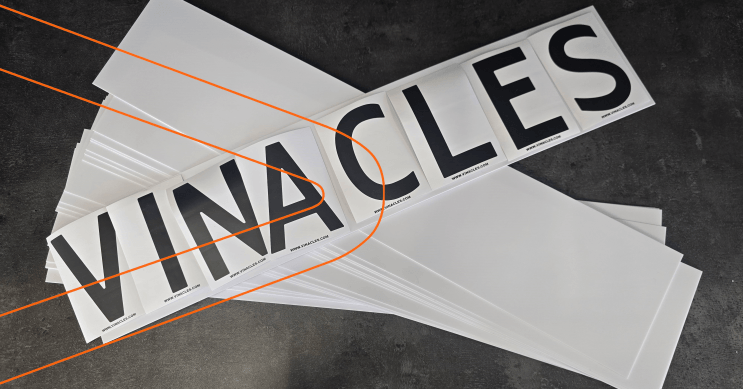 Kunststof kentekenplaten | 100 stuks